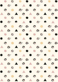 Komar Dumbo Angles Dots Vlies Fotobehang 200x280cm 4 banen | Yourdecoration.nl