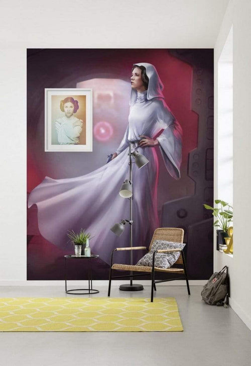 Komar Star Wars Classic Leia Vlies Fotobehang 200x250cm 4 banen Sfeer | Yourdecoration.nl