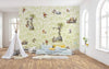 Komar Winnie Pooh Friends Vlies Fotobehang 300x280cm 6 banen Sfeer | Yourdecoration.nl