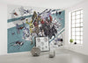 Komar Star Wars Cartoon Collage Wide Vlies Fotobehang 400x280cm 8 banen Sfeer | Yourdecoration.nl