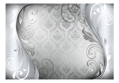Fotobehang - Gray Ornament - Vliesbehang