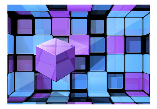 Fotobehang - Rubiks Cube Variation - Vliesbehang