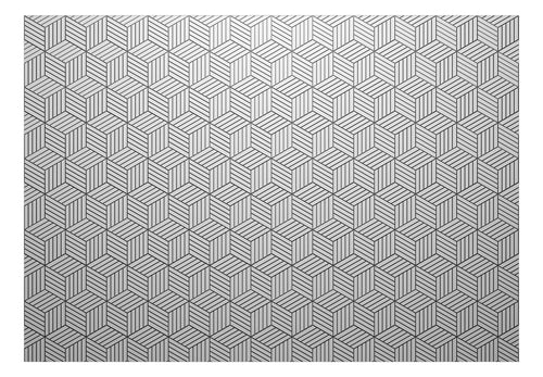 Fotobehang - Hexagons in Detail - Vliesbehang