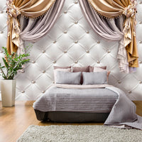 Fotobehang - Curtain of Luxury - Vliesbehang