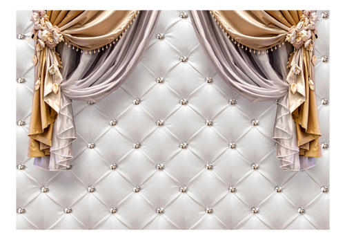 Fotobehang - Curtain of Luxury - Vliesbehang
