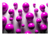 Fotobehang - Purple Balls - Vliesbehang