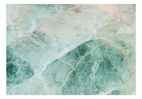 Fotobehang - Turquoise Marble - Vliesbehang