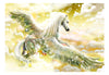 Fotobehang - Pegasus Yellow - Vliesbehang
