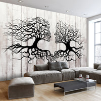 Fotobehang - A Kiss of a Trees - Vliesbehang