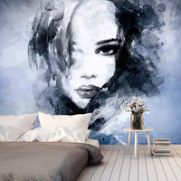 Fotobehang - Blue Enigma - Vliesbehang