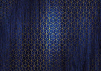 Komar Mystique Bleu Vlies Fotobehang 400x280cm 8 banen | Yourdecoration.nl
