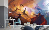 Komar Avengers Epic Battles Two Worlds Vlies Fotobehang 500x280cm 10 Banen Sfeer | Yourdecoration.nl
