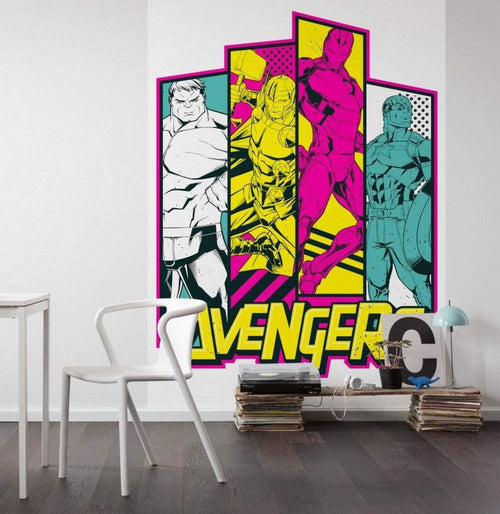Komar Avengers Flash Vlies Fotobehang 200x280cm 4 Banen Sfeer | Yourdecoration.nl