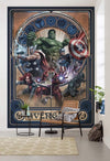 Komar Avengers Ornament Vlies Fotobehang 200x280cm 4 Banen Sfeer | Yourdecoration.nl