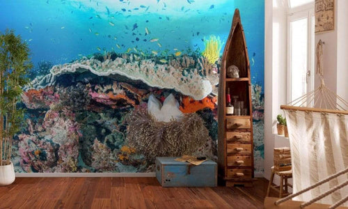 Komar Coral Reef Vlies Fotobehang 400x280cm 8 Banen Sfeer | Yourdecoration.nl