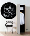 Komar Star Wars Ink Stormtrooper Zelfklevend Fotobehang 125x125cm Rond Sfeer | Yourdecoration.nl