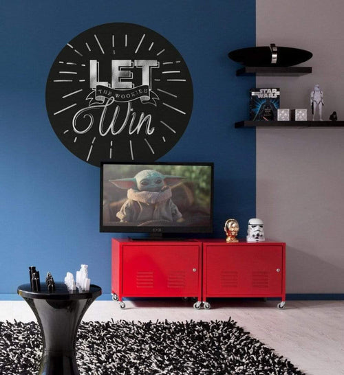 Komar Star Wars Wookie Win Zelfklevend Fotobehang 125x125cm Rond Sfeer | Yourdecoration.nl
