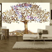 Fotobehang - Golden Tree - Vliesbehang