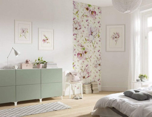 Komar Magnolia Vlies Fotobehang 100x250cm 1 baan Sfeer | Yourdecoration.nl