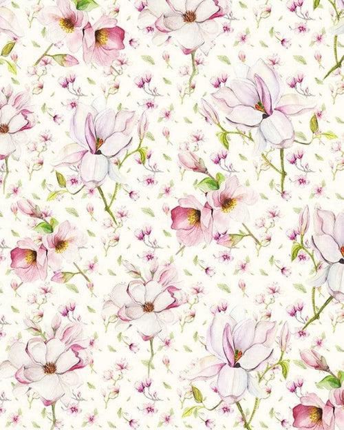 Komar Magnolia Vlies Fotobehang 200x250cm 2 banen | Yourdecoration.nl