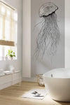 Komar Jellyfish Vlies Fotobehang 100x250cm 1 baan Sfeer | Yourdecoration.nl