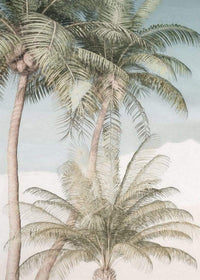 Komar Palm Oasis Vlies Fotobehang 200x280cm 2 banen | Yourdecoration.nl