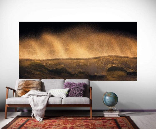 Komar Golden Wave Vlies Fotobehang 200x100cm 1 baan Sfeer | Yourdecoration.nl