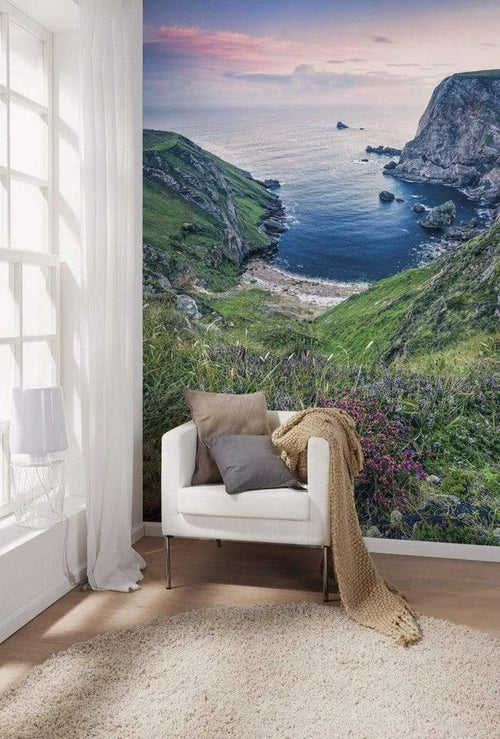 Komar The Blue Bay Vlies Fotobehang 200x250cm 2 banen Sfeer | Yourdecoration.nl