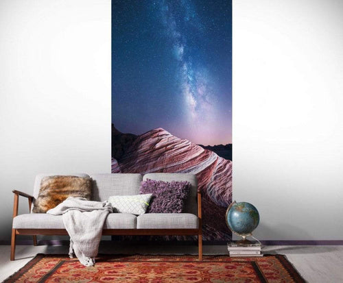 Komar Fire Wave Vlies Fotobehang 100x250cm 1 baan Sfeer | Yourdecoration.nl