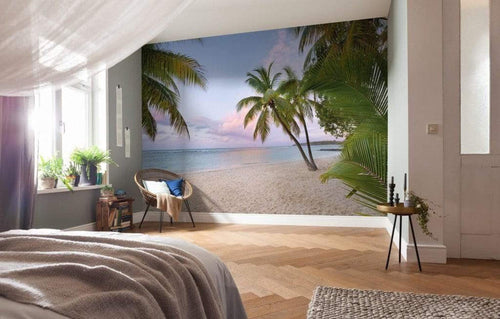 Komar Paradise Morning Vlies Fotobehang 400x250cm 4 banen Sfeer | Yourdecoration.nl