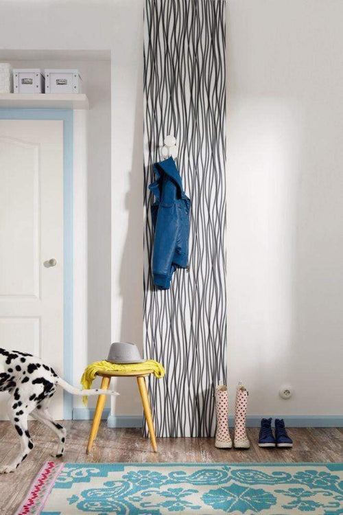 Komar Zebra Fotobehang 50x270cm 1 baan Sfeer | Yourdecoration.nl