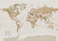 Komar Vlies Fotobehang x7 1015 Earth Map | Yourdecoration.nl