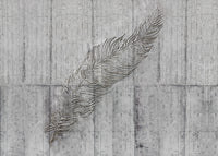 Komar Vlies Fotobehang x7 1023 Concrete Feather | Yourdecoration.nl