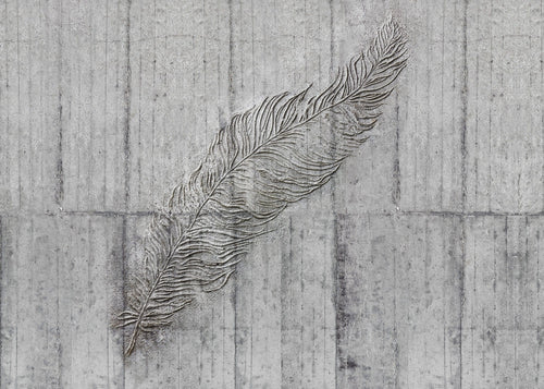 Komar Vlies Fotobehang x7 1023 Concrete Feather | Yourdecoration.nl